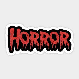 Horor Sticker